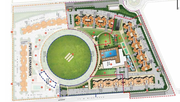 Master Plan of Live By The Greens in Sector 150, Noida - Image 100343