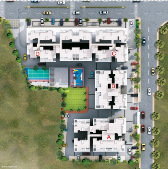 Master Plan of Suyog Space in Wakad, Pune - Image 16093
