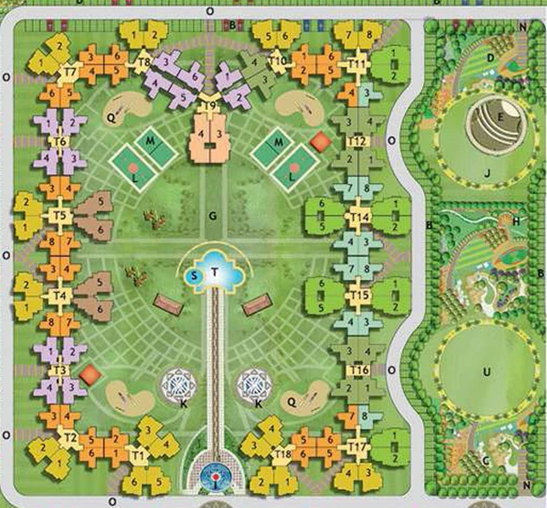 Master Plan of Nirala Estate Phase 4 in Techzone 4, Greater Noida - Image 74992