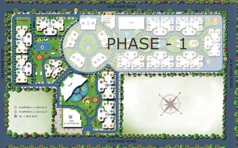 Master Plan of Royal City Phase 2 in Chi 5, Greater Noida - Image 53158