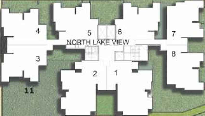 Floor Plan of Shri Radha Aqua Garden in Sector 16 B, Greater Noida - Image 74983