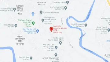 Location of Samridhi Luxuriya Avenue - Image 100441