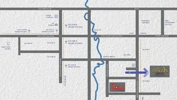 Location of Vrinda Heritage Skyward - Image 53293