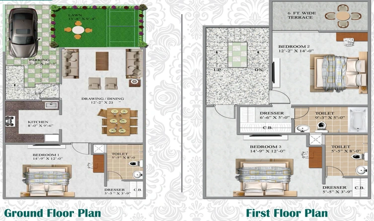 3 BHK House/Villa in Rameshtha Aroma Villas in Noida Extention, Greater Noida - Image 504975