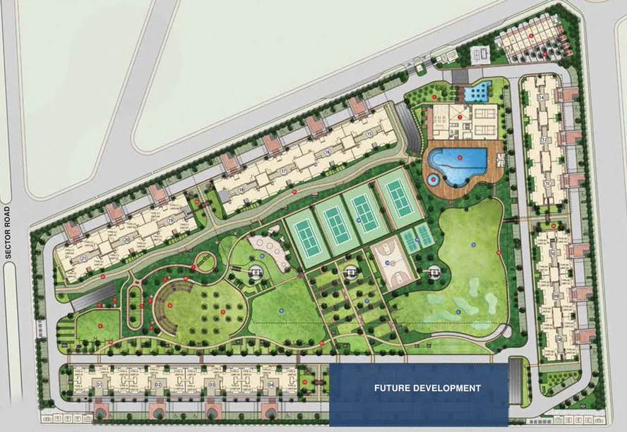 Master Plan of Tata Eureka Park Phase 1 in Sector 150, Noida - Image 100358
