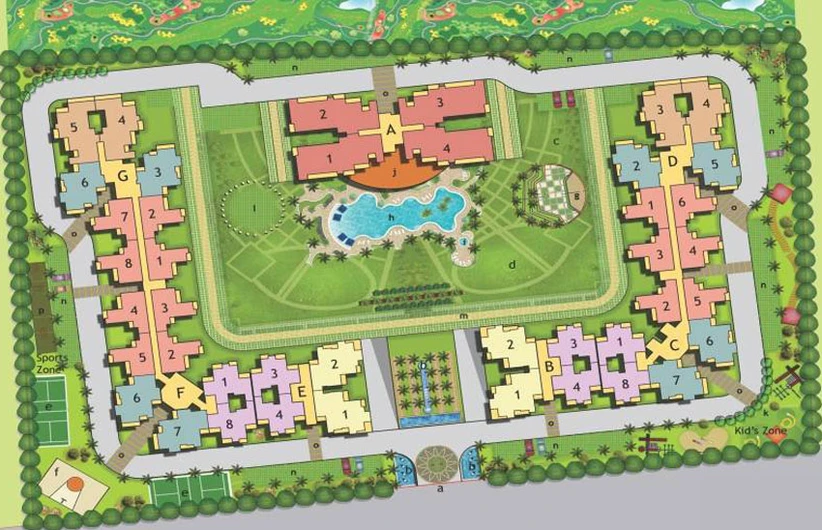 Master Plan of Aims Golf Avenue in Sector 75, Noida - Image 49806