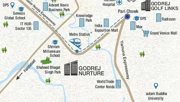 Location of Godrej Nurture - Image 91440