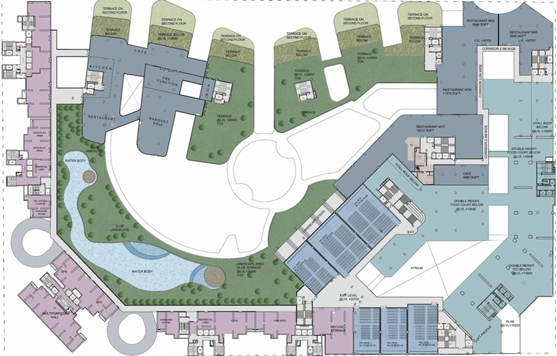 Master Plan of M3M The Cullinan in Sector 94, Noida - Image 50094