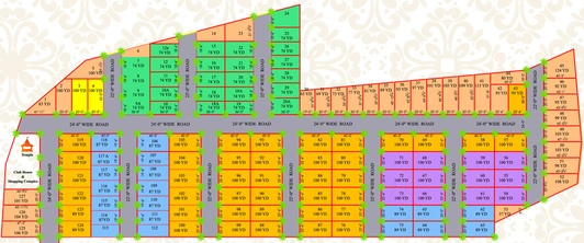 Master Plan of Signature Villas in Sector 16 B, Greater Noida - Image 91240