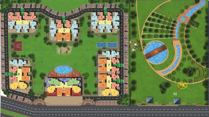 Master Plan of Victory One Amara in Sector 16, Greater Noida - Image 53784