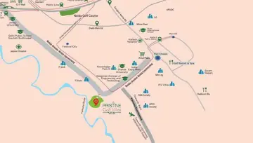 Location of ATS Pristine Golf Villas - Image 57353