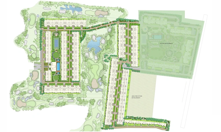 Master Plan of ATS Pristine Golf Villas in Sector 150, Noida - Image 57354