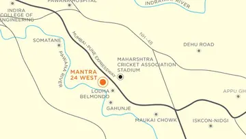 Location of Mantra 24 West - Image 16444