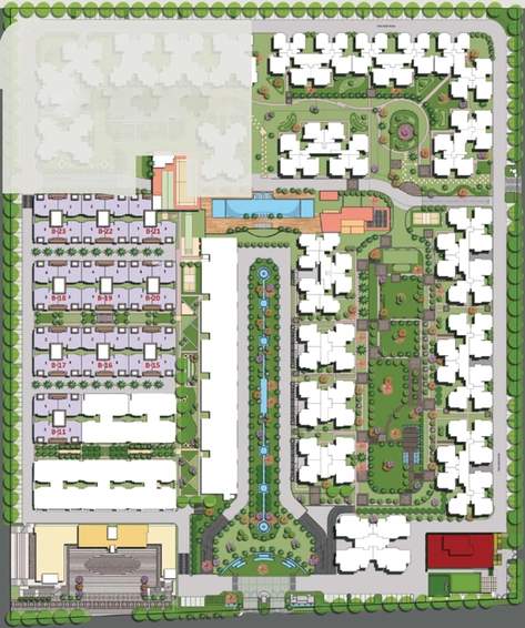 Master Plan of Nirala Aspire 4 in Sector 16, Greater Noida - Image 1702