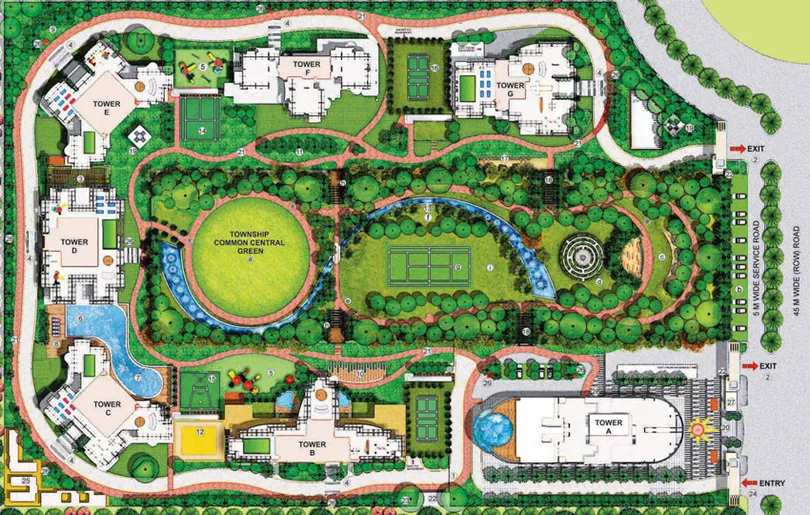 Master Plan of Dasnac The Jewel in Sector 75, Noida - Image 67142