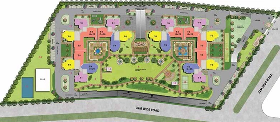 Master Plan of Imperia Mirage in Yamuna Expressway, Greater Noida - Image 83167