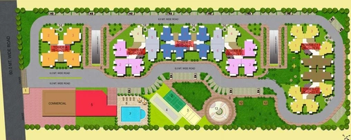 Master Plan of Cosmos Shivalik Homes 2 in Sector 16, Greater Noida - Image 54087