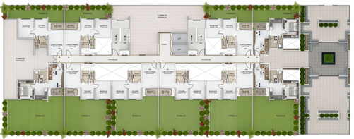 Floor Plan of Paranjape Forest Trails in Bhugaon, Pune - Image 17245