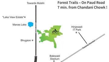 Location of Paranjape Forest Trails - Image 17244