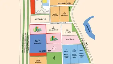 Location of Unnati Fortune World - Image 50564