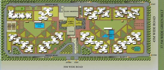 Master Plan of 3C Lotus Zing in Sector 168, Noida - Image 50637