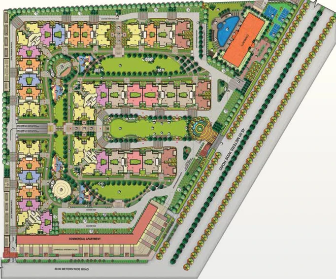 Master Plan of Gulshan Ikebana in Sector 143, Noida - Image 50646