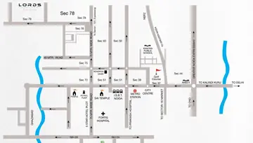 Location of Shubhkamna Lords - Image 50733