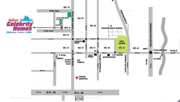 Location of Aditya Celebrity Homes - Image 106820