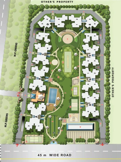 Master Plan of Civitech Sampriti in Sector 77, Noida - Image 88208