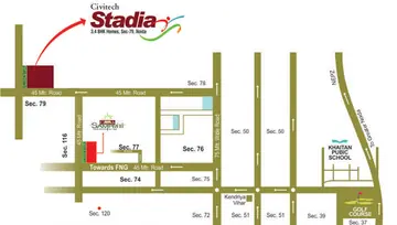 Location of Civitech Stadia - Image 57051