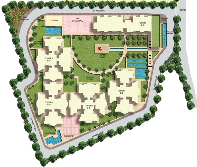 Master Plan of Jaura Prime Boulevard in Sector 86, Noida - Image 50822