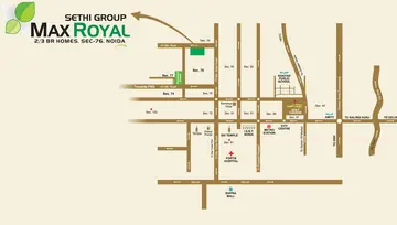 Location of Sethi Max Royal - Image 50863