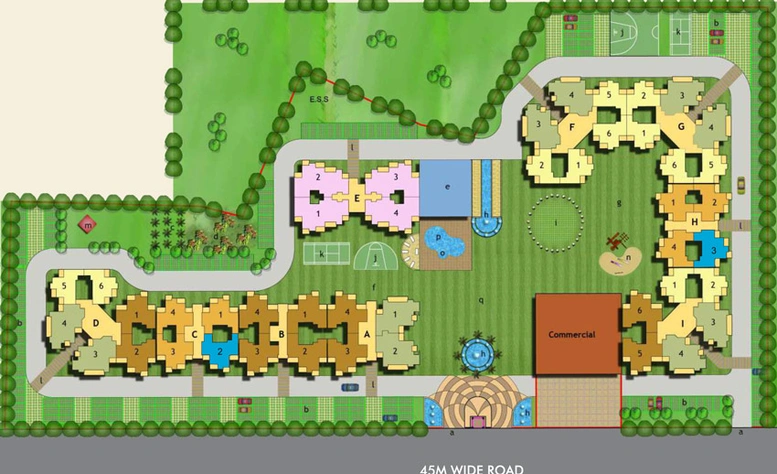 Master Plan of Sethi Max Royal in Sector 76, Noida - Image 50864