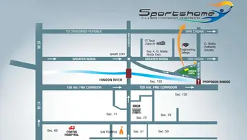 Location of Dev Sai Sportshome - Image 74967