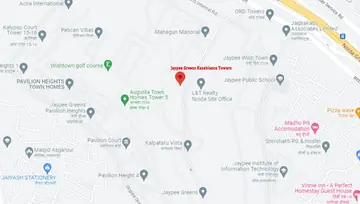 Location of Jaypee Kasablanca Towers - Image 51163