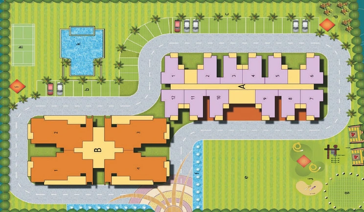Master Plan of Maxblis Grand Kingston in Sector 75, Noida - Image 1742