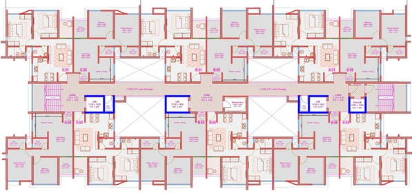 Floor Plan of KLS Supremus in Pashan, Pune - Image 17142