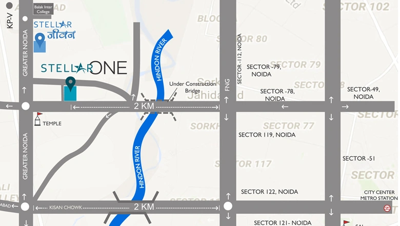 Location of Stellar One in Sector 1, Greater Noida - Image 91779