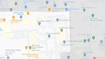 Location of Amrapali Princely Estate - Image 51446