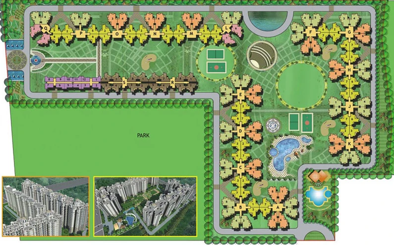 Master Plan of Amrapali Princely Estate in Sector 76, Noida - Image 51447