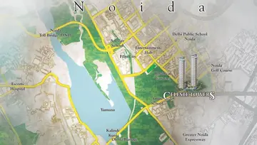 Location of Assotech Celeste Towers - Image 1770