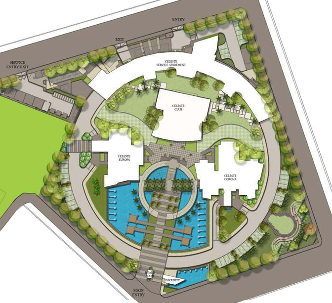 Master Plan of Assotech Celeste Towers in Sector 44, Noida - Image 1771