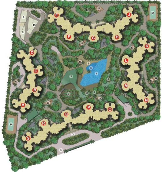 Master Plan of Amrapali Pan Oasis in Sector 70, Noida - Image 1778