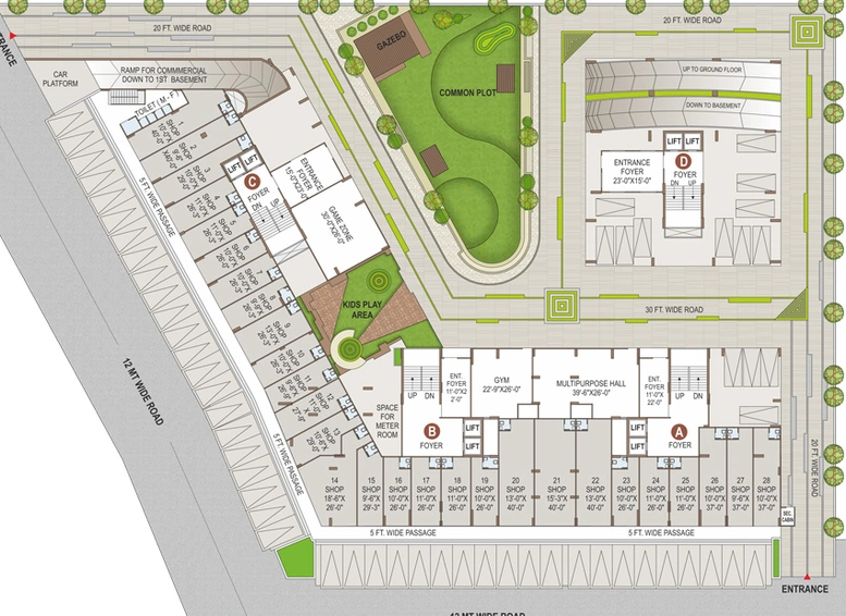 Master Plan of Arkiton Luxe in Bopal, Ahmedabad - Image 122861