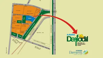 Location of Ajnara Daffodil - Image 51658
