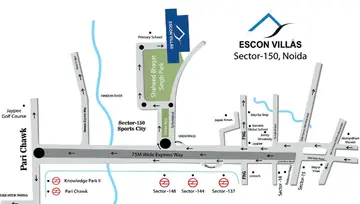Location of Escon Villa - Image 57534