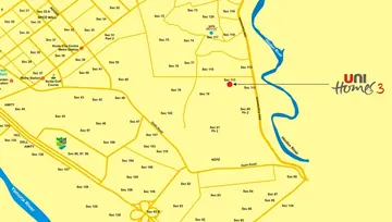 Location of Unitech Unihomes 3 - Image 1803