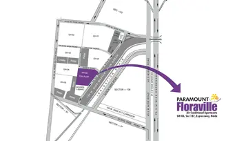 Location of Paramount Floraville - Image 63243