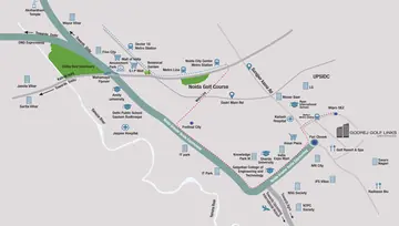 Location of Godrej Evoke Villas - Golf Links - Image 54354
