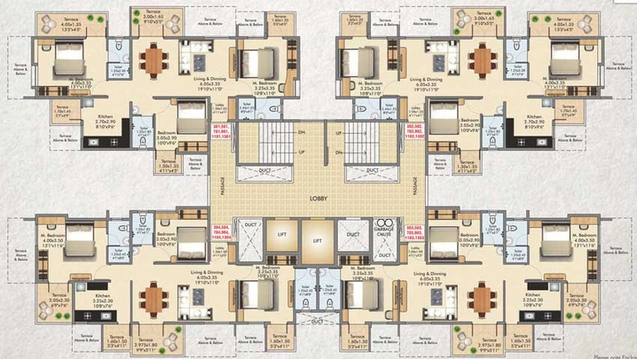 Floor Plan of Bhalchandra Vihar in Ravet, Pune - Image 17078